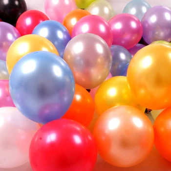 100gab Pērle Ballons 12inch Lateksa Balonu Kāzu Krāsainiem baloniem Happy Birthday Party Bumbu bērniem, bērnu rotaļlietas ballon