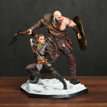 Kara dievs Kratos un Atreus Pilnīgu Attēls Lielisks Modelis Statuja